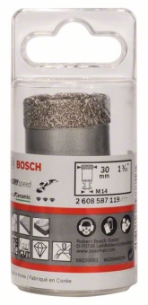 Алмазные свёрла Dry Speed Best for Ceramic для сухого сверления 30 x 35 mm 2608587119